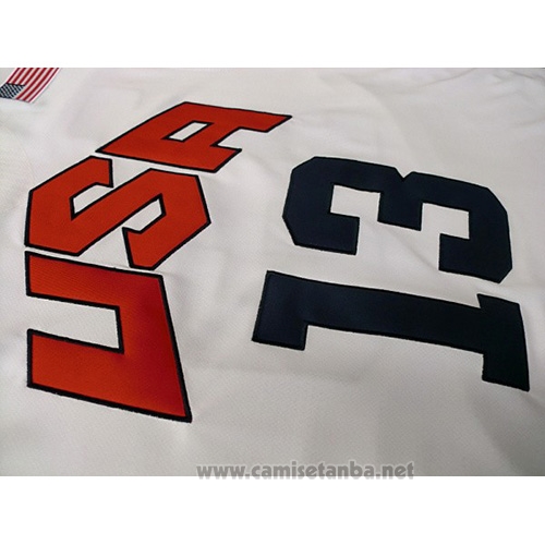 Camiseta USA 2012 Chris Paul #13 Blanco
